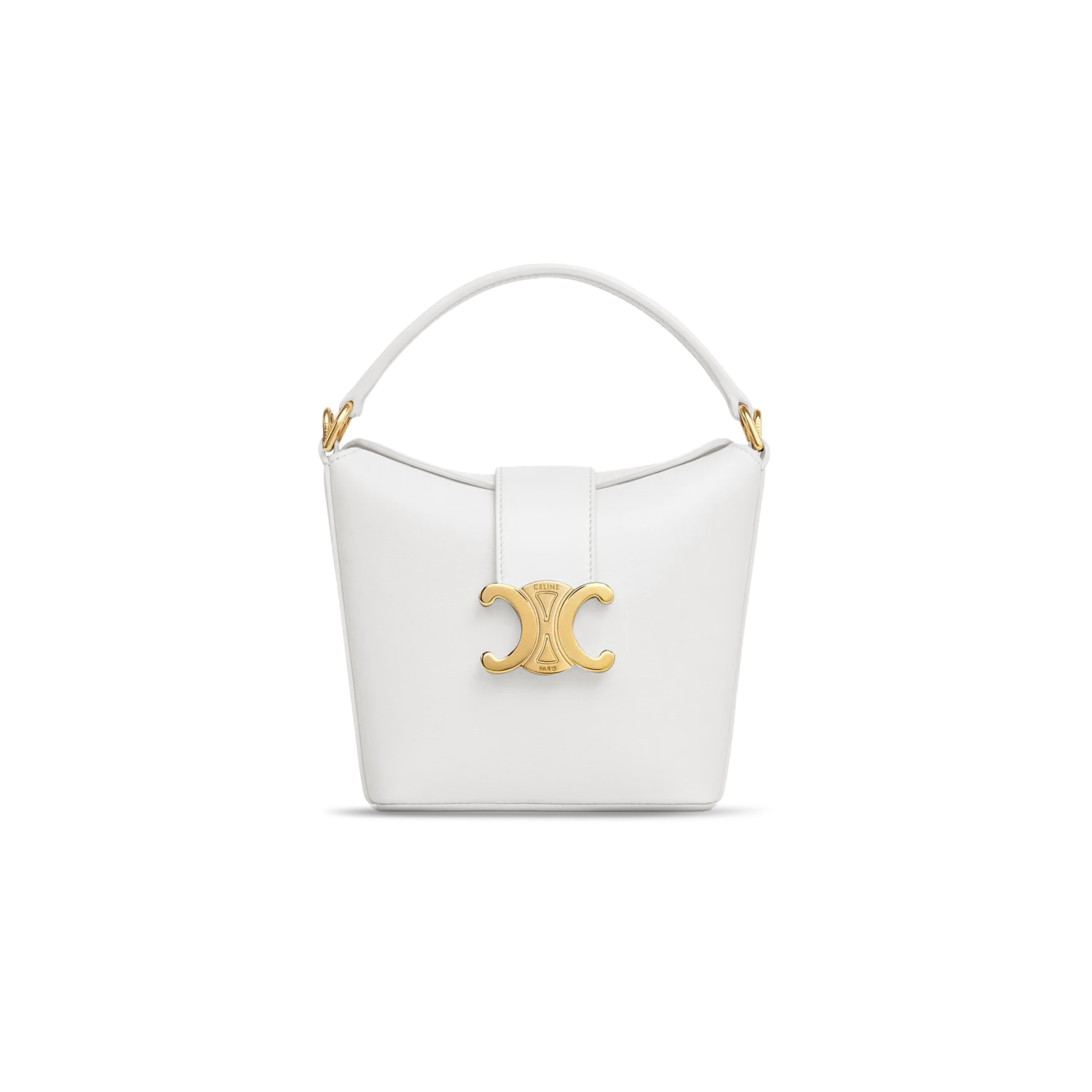 CELINE TRIOMPHE MINI BUCKET 10K943FJ9-02LF (13.5*12.5*5cm)